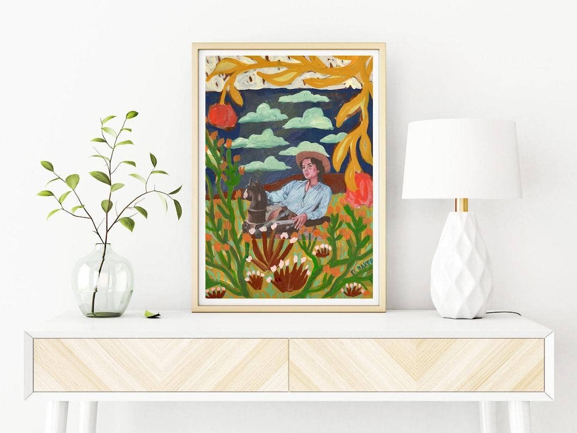 Elizabeth Taylor Desert Print
