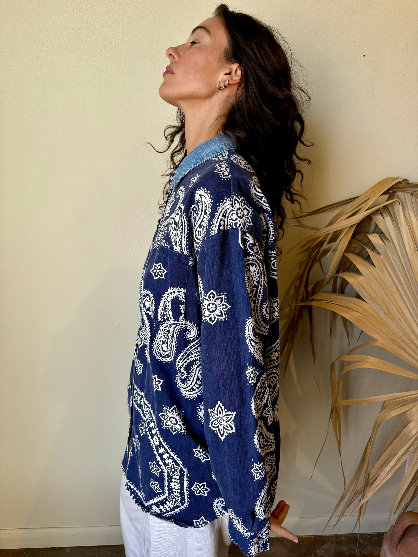 Bandana Shirt Jacket