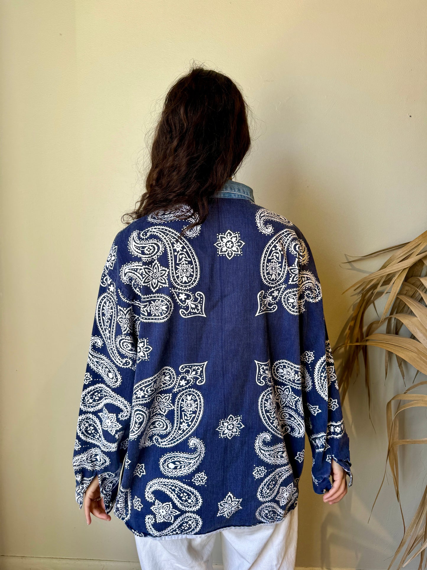 Bandana Shirt Jacket
