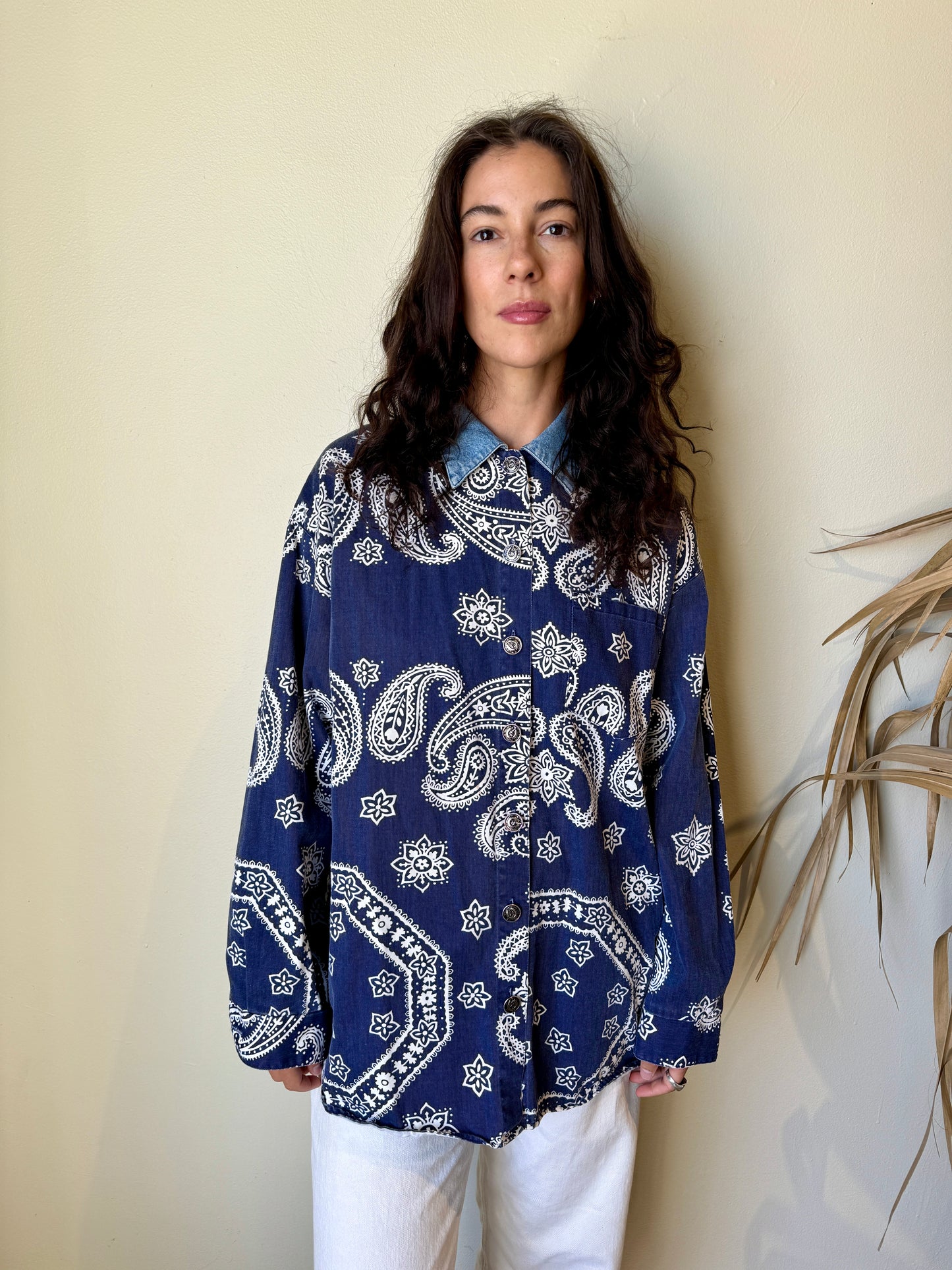 Bandana Shirt Jacket