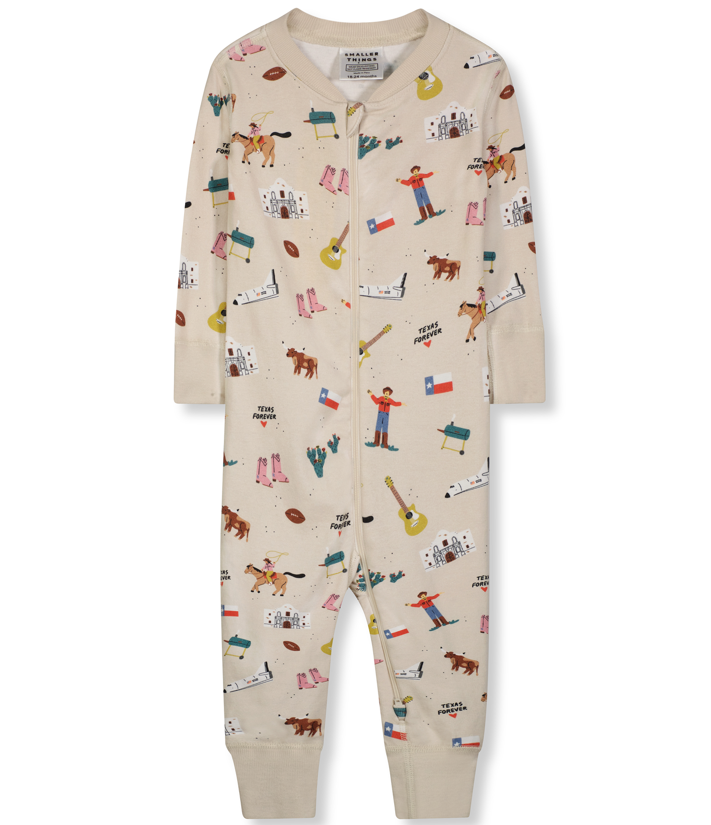 Goodnight, Texas Long Sleeve Baby Sleeper đź¤