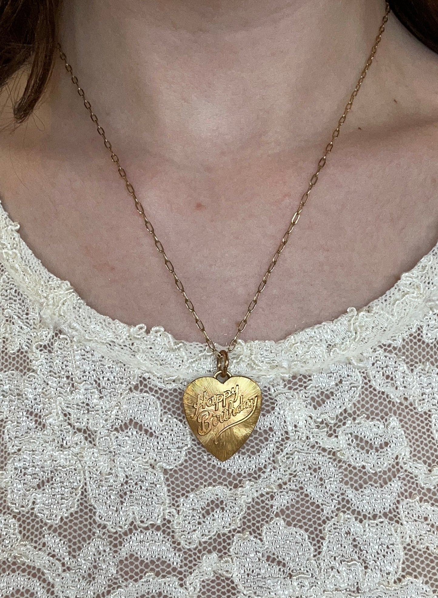 Lux & Luz Happy Birthday Necklace