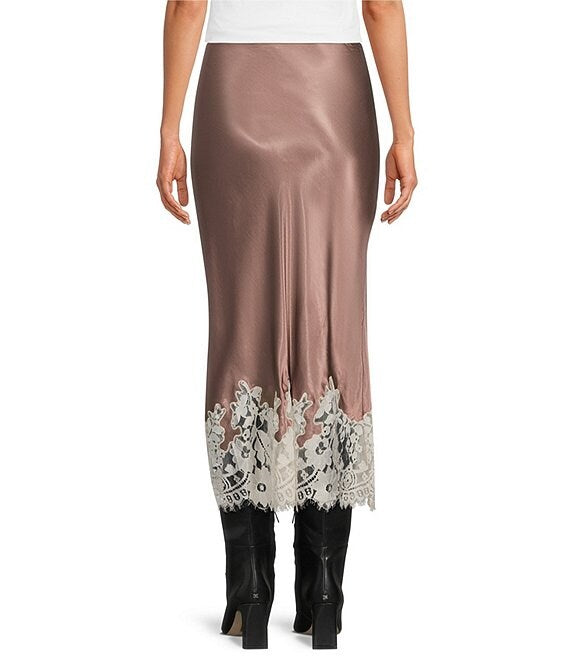 Celeste Satin Skirt