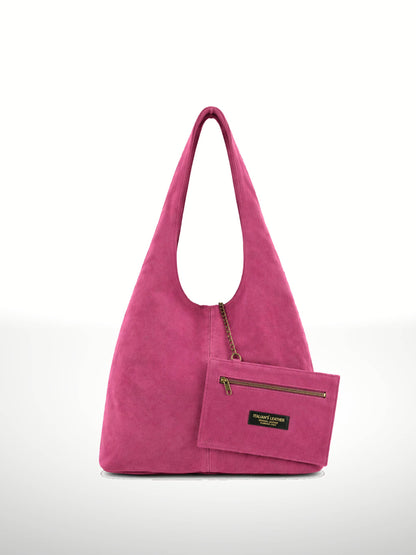 Gwen Suede Leather Bag