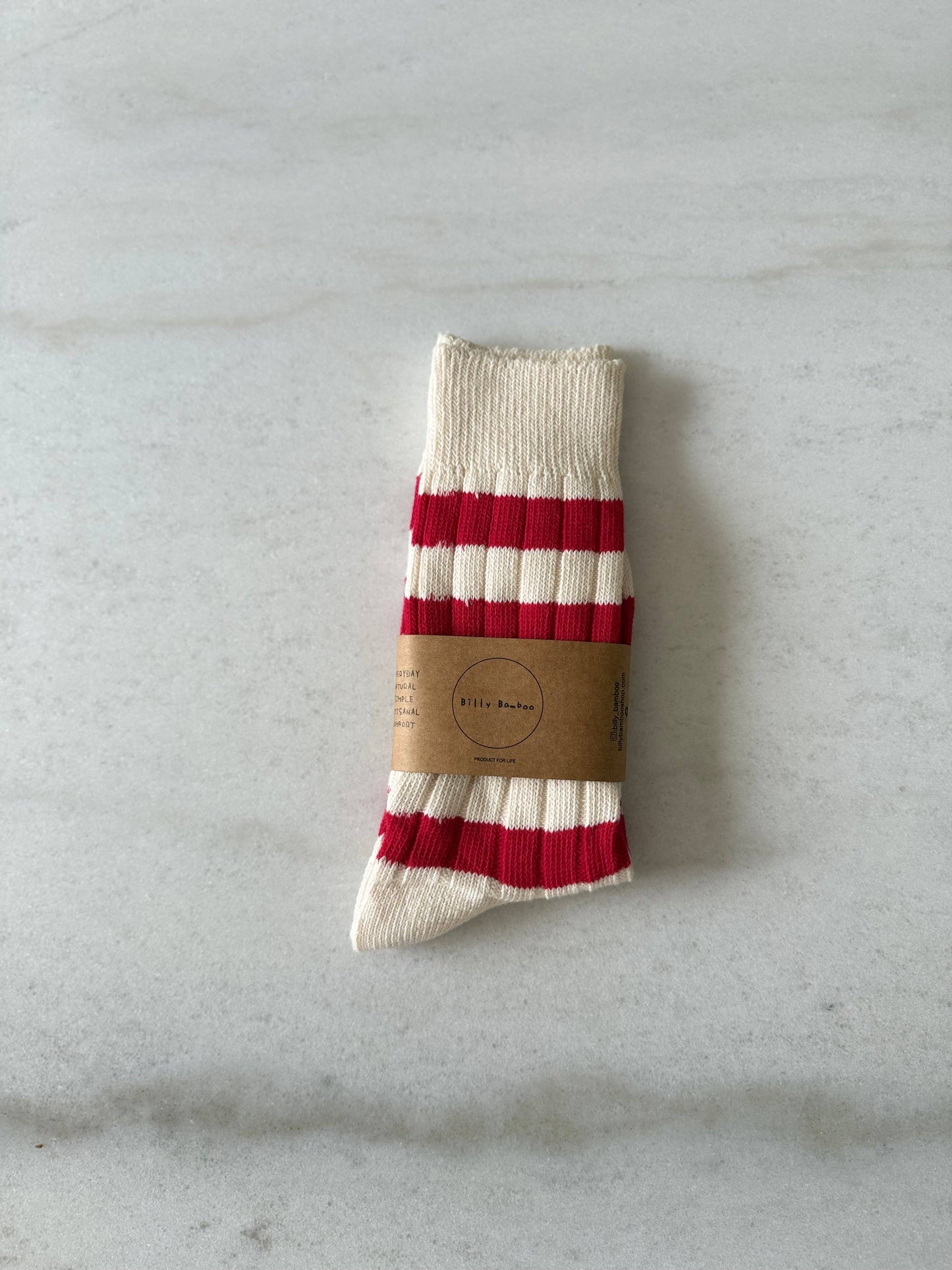 Billy Bamboo Color Stripe High Socks