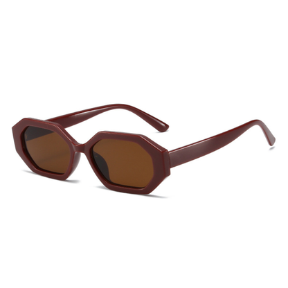 The Harley - Burgundy Sunglasses