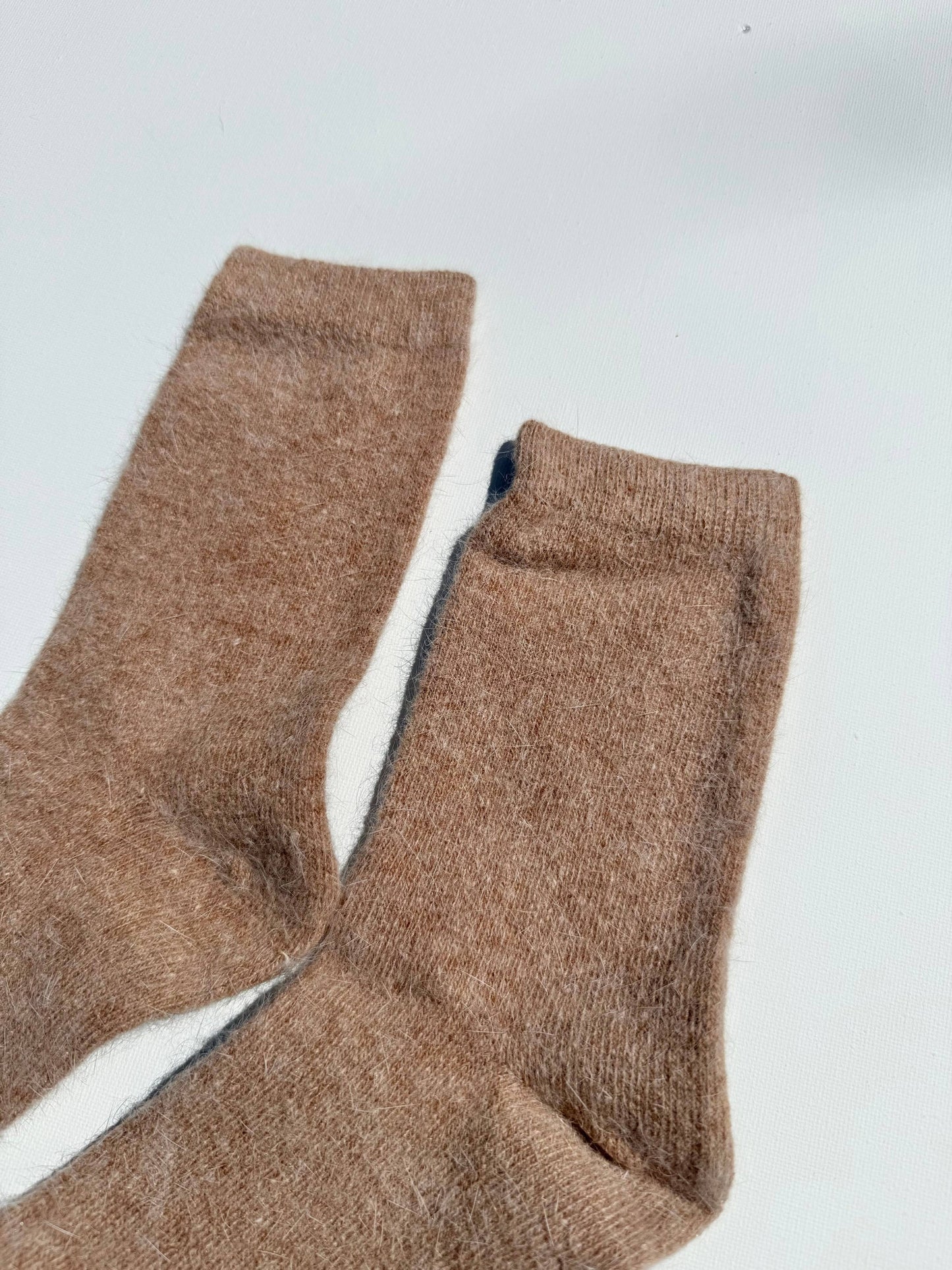 Billy Bamboo Fluff Angora Socks - neutral