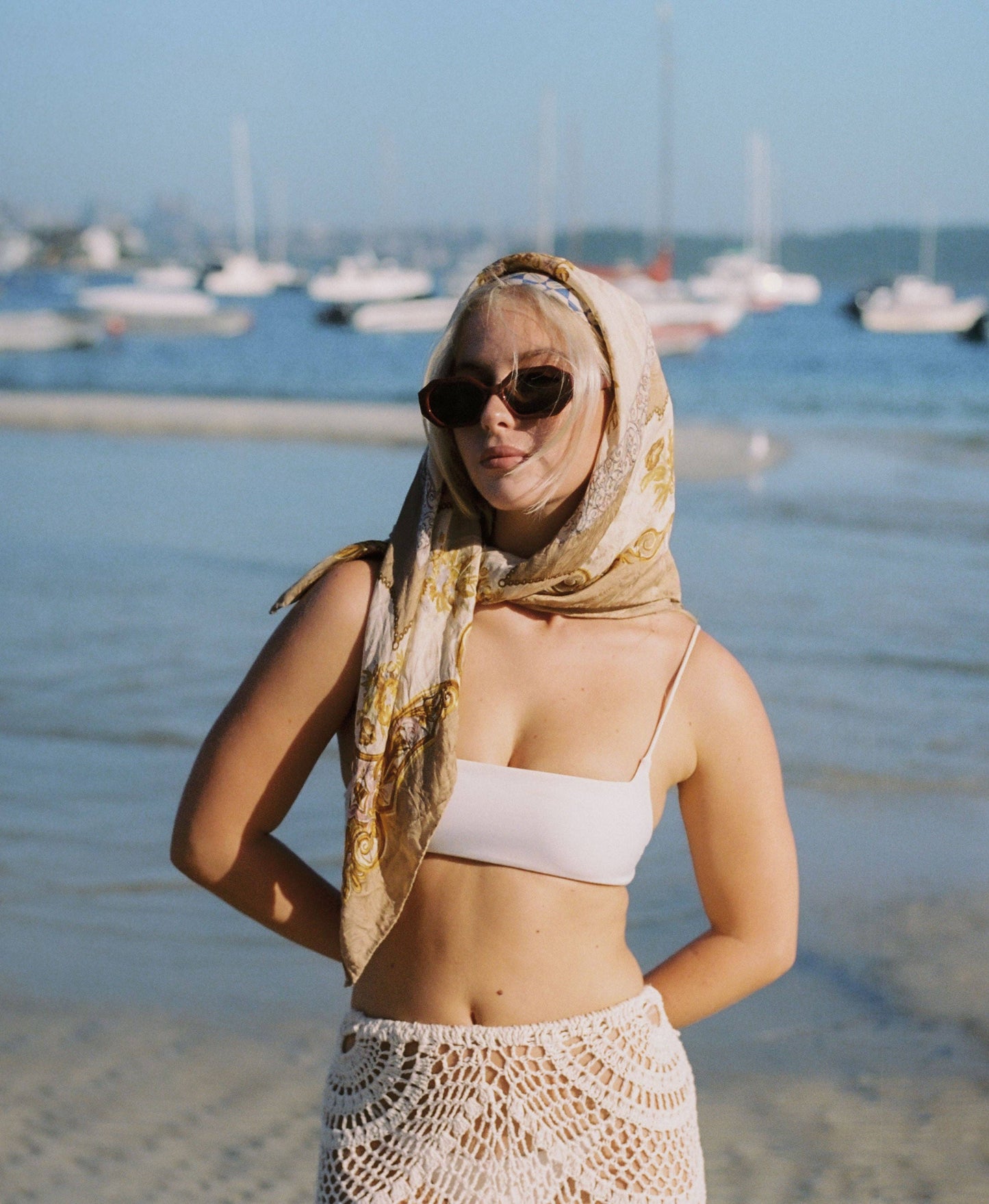 The Harley - Burgundy Sunglasses