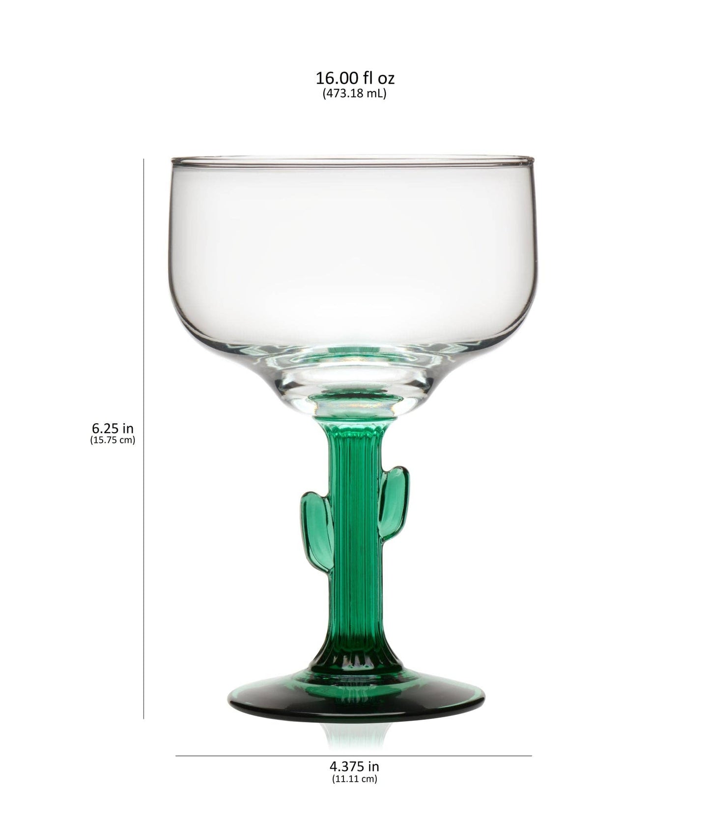 Libbey Cactus Margarita Glasses (set of 2)