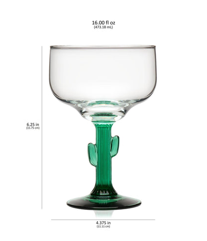 Libbey Cactus Margarita Glasses (set of 2)