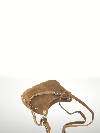 Gemma Suede Leather Bag