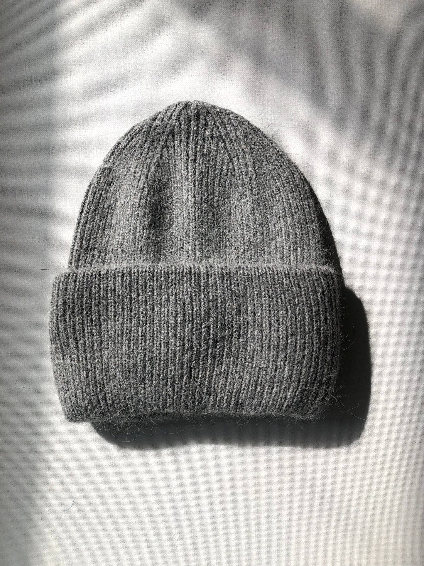 Billy Bamboo Angora Mid Gray Beanie