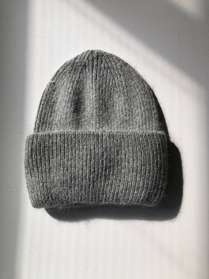Billy Bamboo Angora Mid Gray Beanie