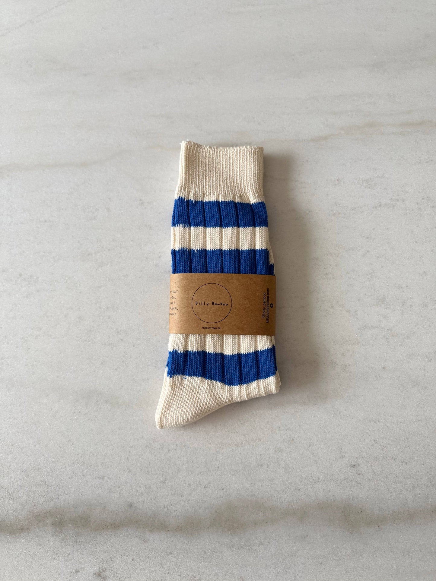 Billy Bamboo Color Stripe High Socks