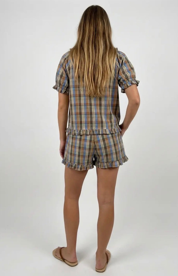 Josie Plaid Shorts