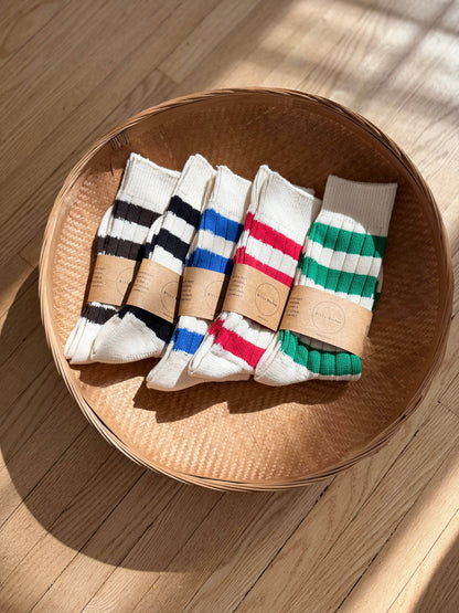 Billy Bamboo Color Stripe High Socks