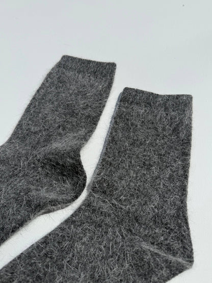 Billy Bamboo Fluff Angora Socks - neutral