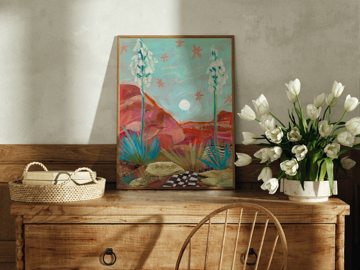 Vintage Yucca Plant Print