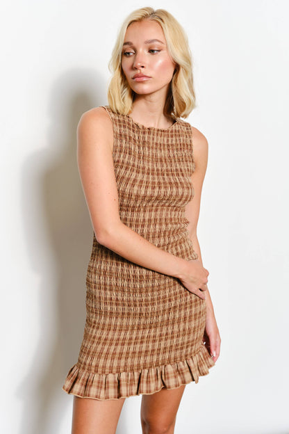 Nova Smocked Midi Dress