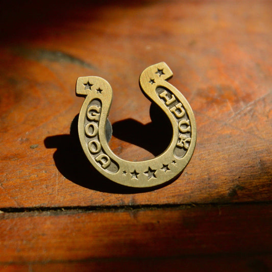 Good Luck Gold Pin