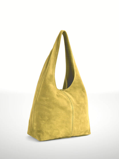 Gwen Suede Leather Bag