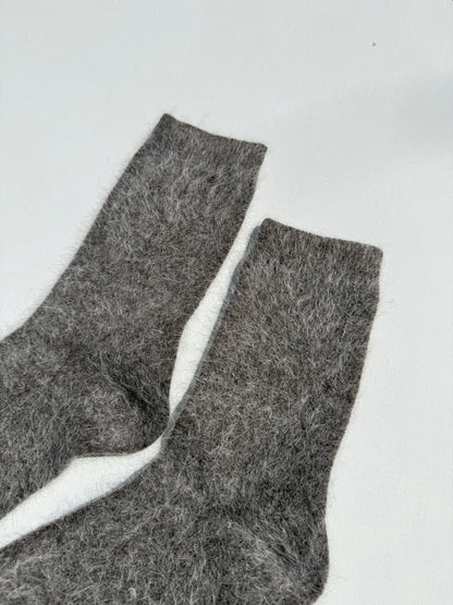 Billy Bamboo Fluff Angora Socks - neutral