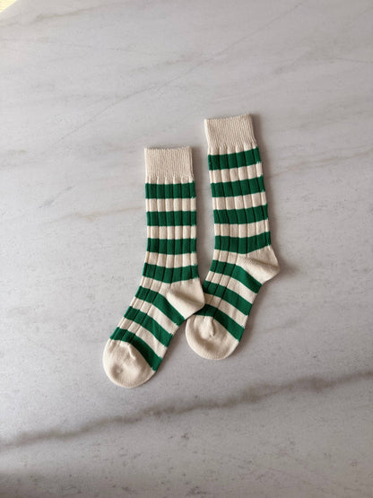 Billy Bamboo Color Stripe High Socks