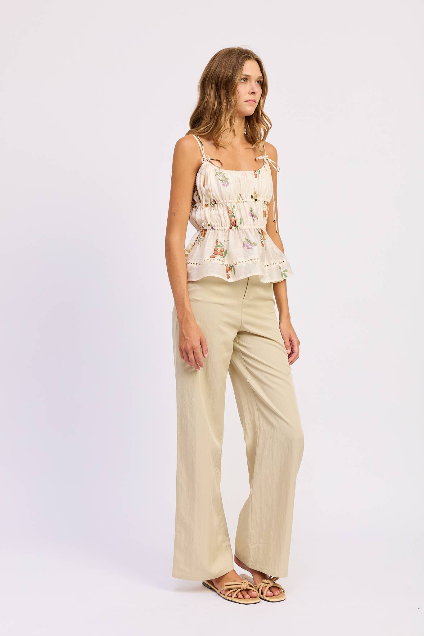 Tusla Peplum Top