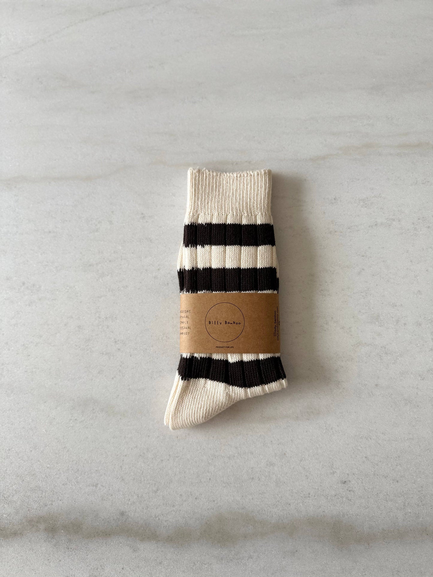 Billy Bamboo Color Stripe High Socks