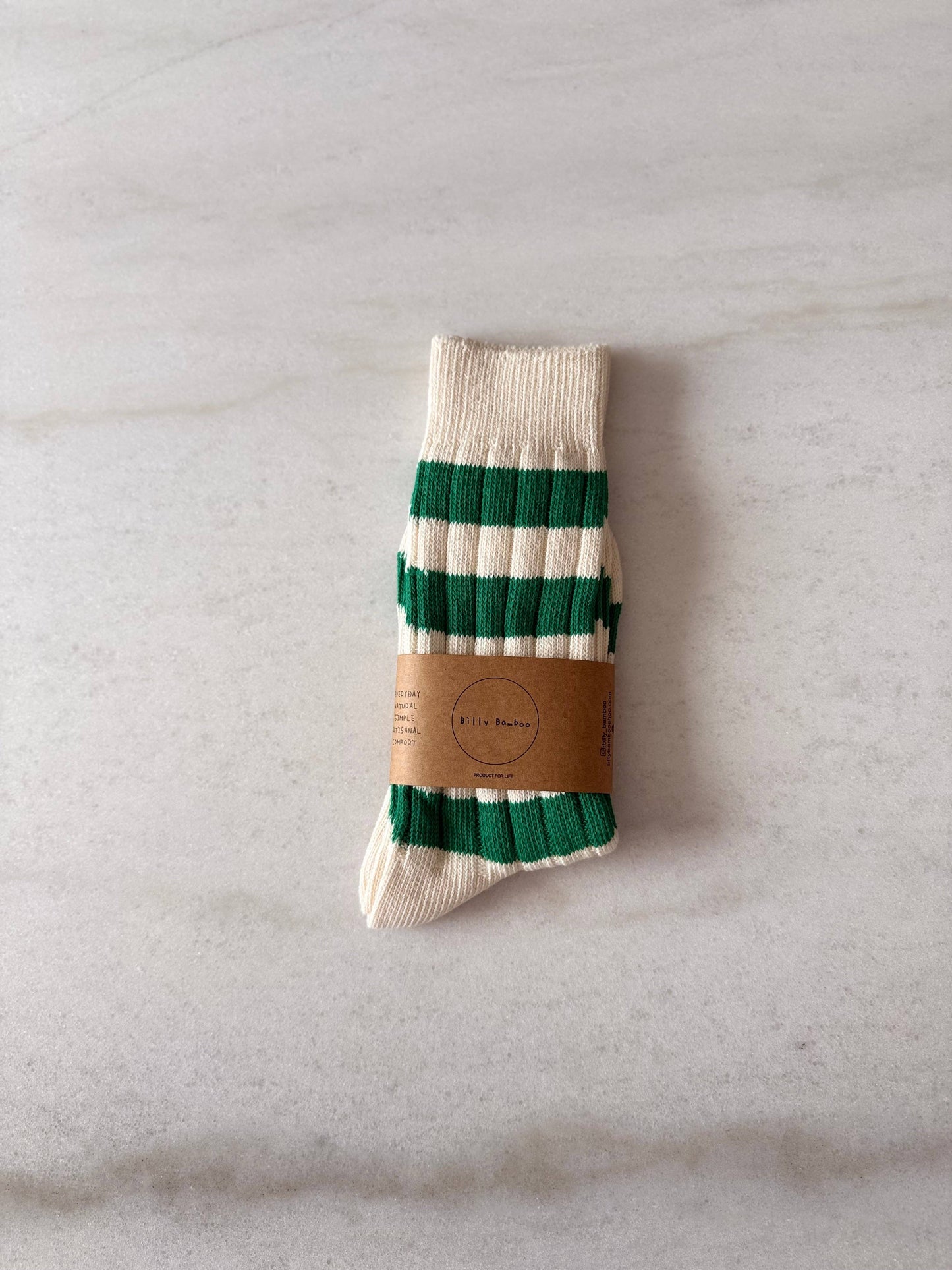 Billy Bamboo Color Stripe High Socks