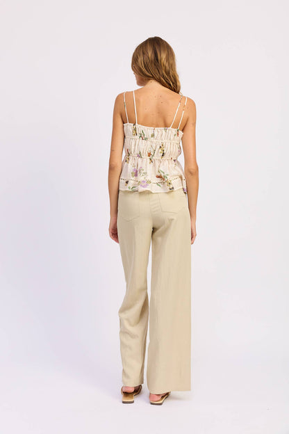 Tusla Peplum Top