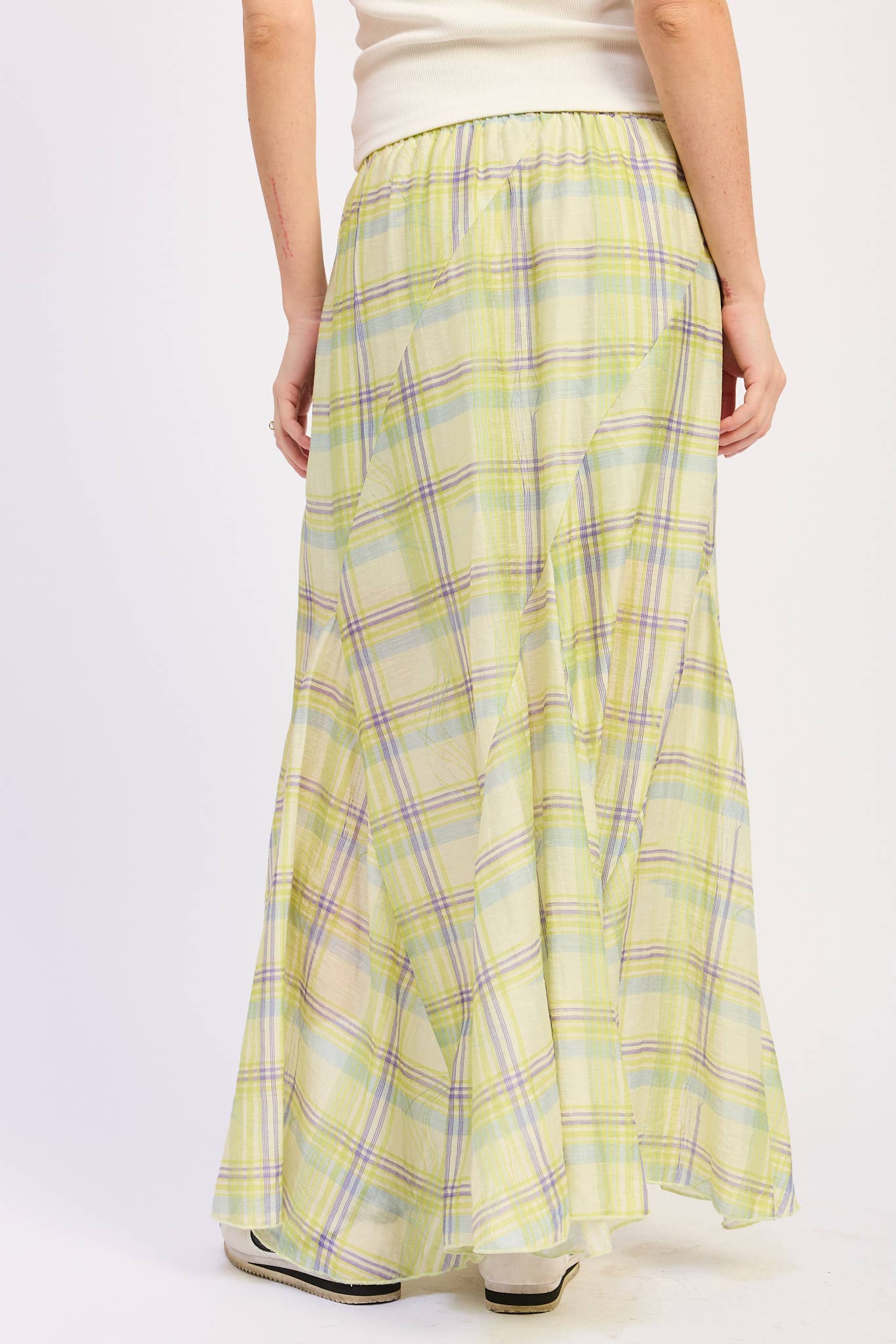 Soleil Drawstring Maxi Skirt