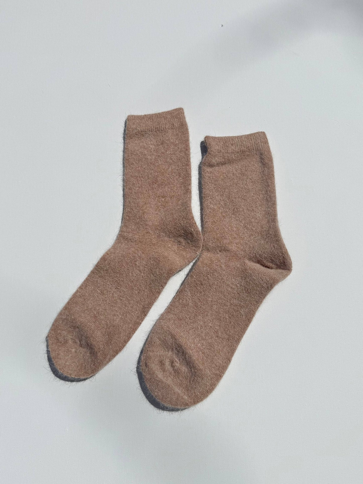 Billy Bamboo Fluff Angora Socks - neutral