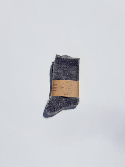 Billy Bamboo Fluff Angora Socks - neutral