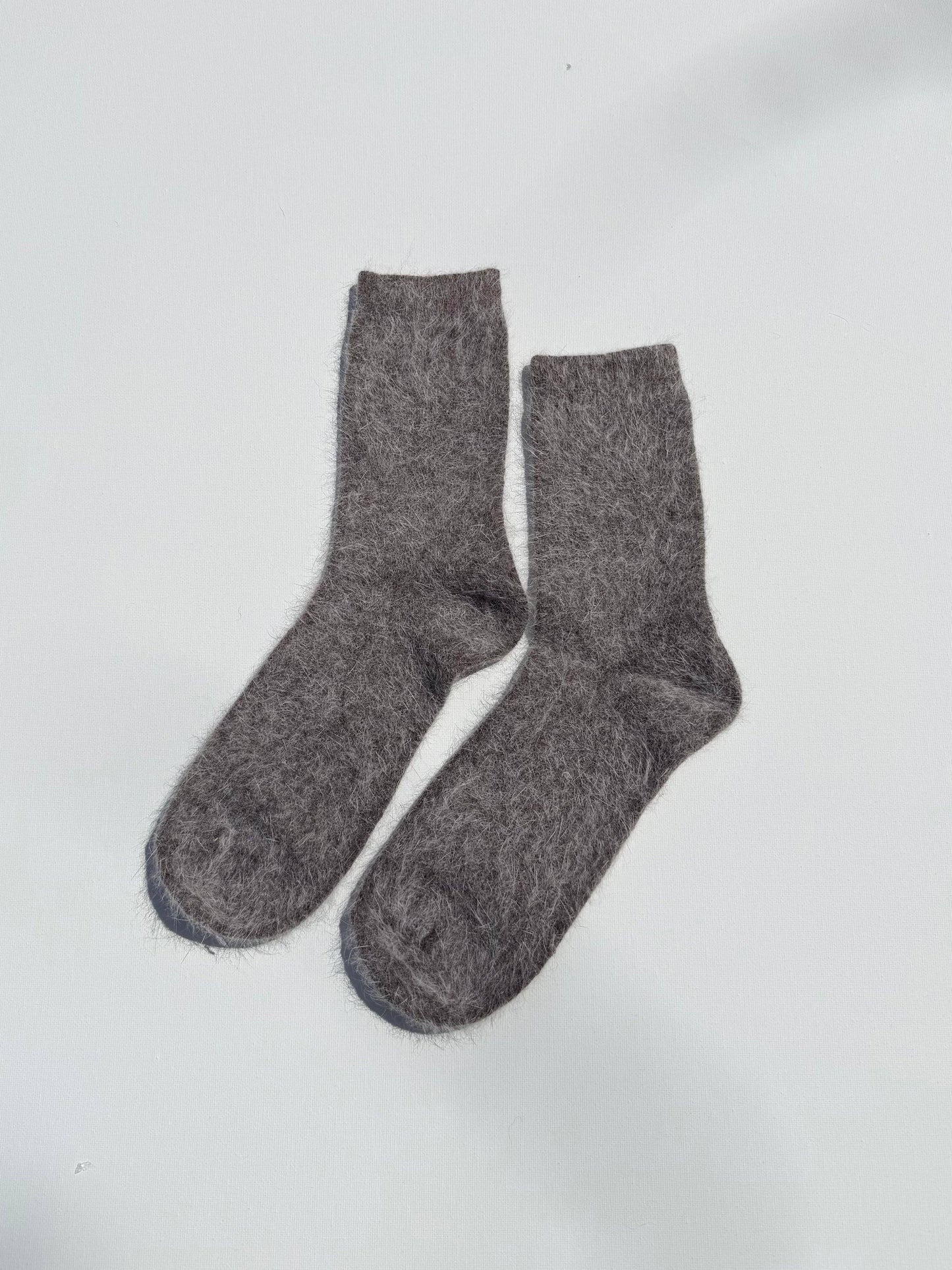 Billy Bamboo Fluff Angora Socks - neutral