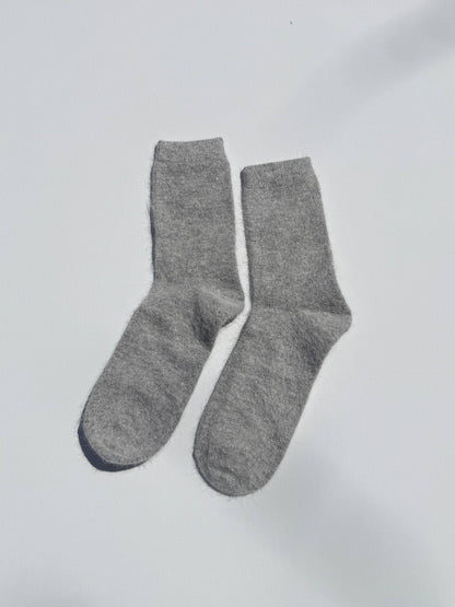 Billy Bamboo Fluff Angora Socks - neutral