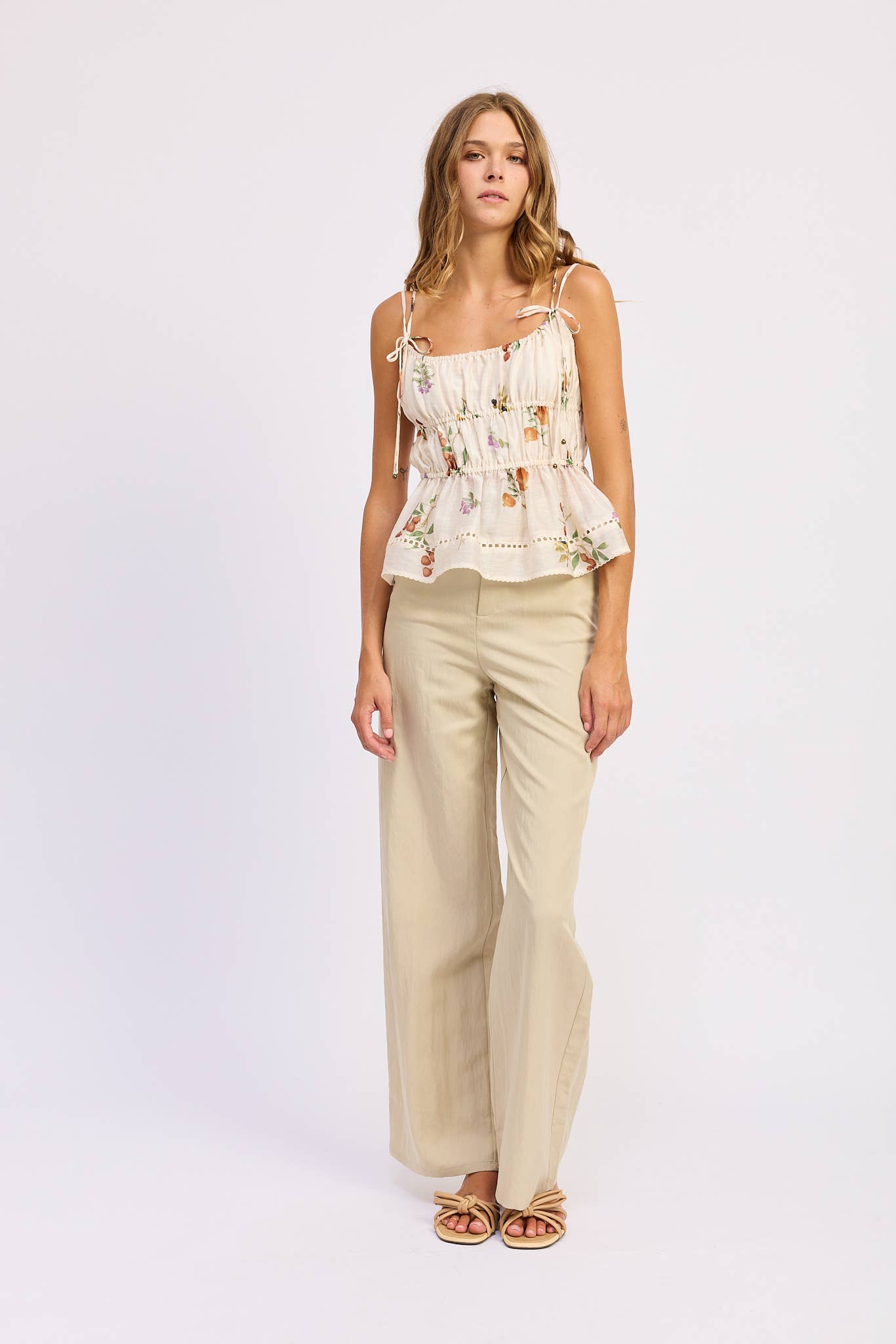 Tusla Peplum Top