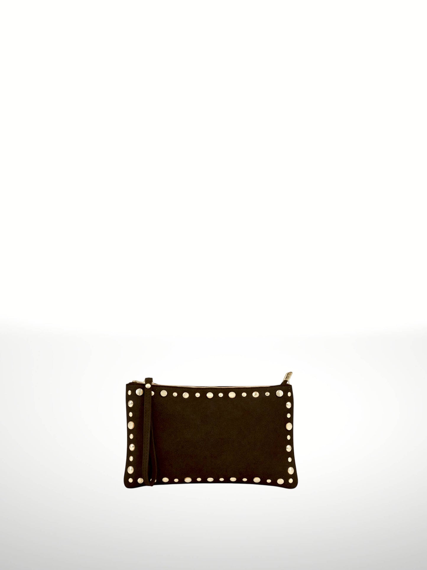 Uniles suede leather handbag