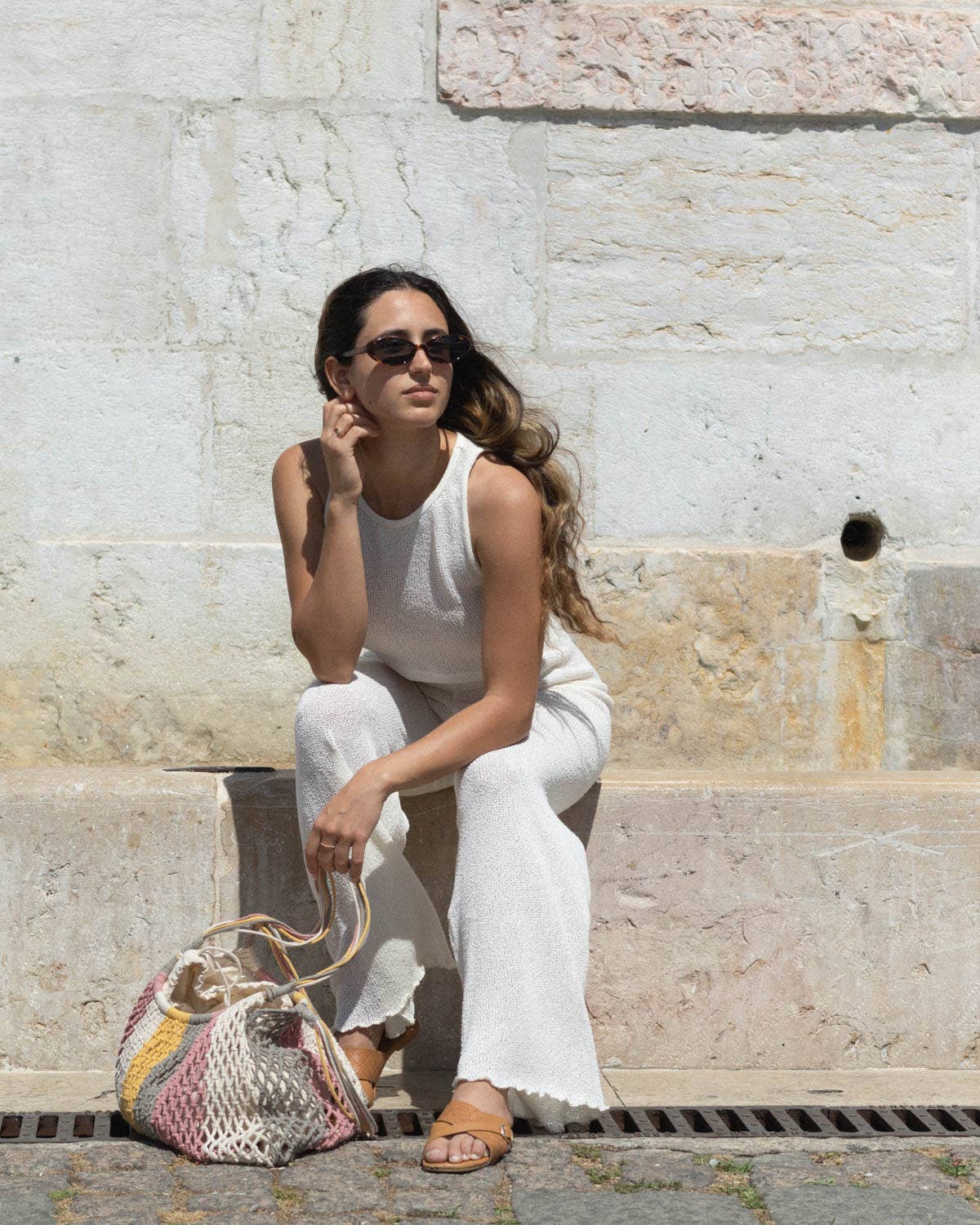 THE CLEO - CLASSIC TORT -  Slim Oval Frame sunglasses