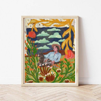 Elizabeth Taylor Desert Print