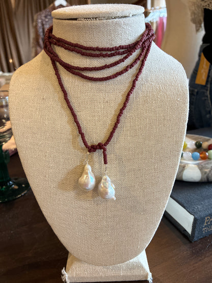 Little Indigo Necklaces & Bolo