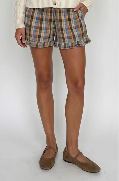 Josie Plaid Shorts