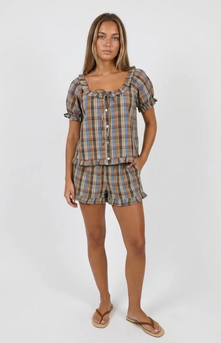 Josie Plaid Shorts
