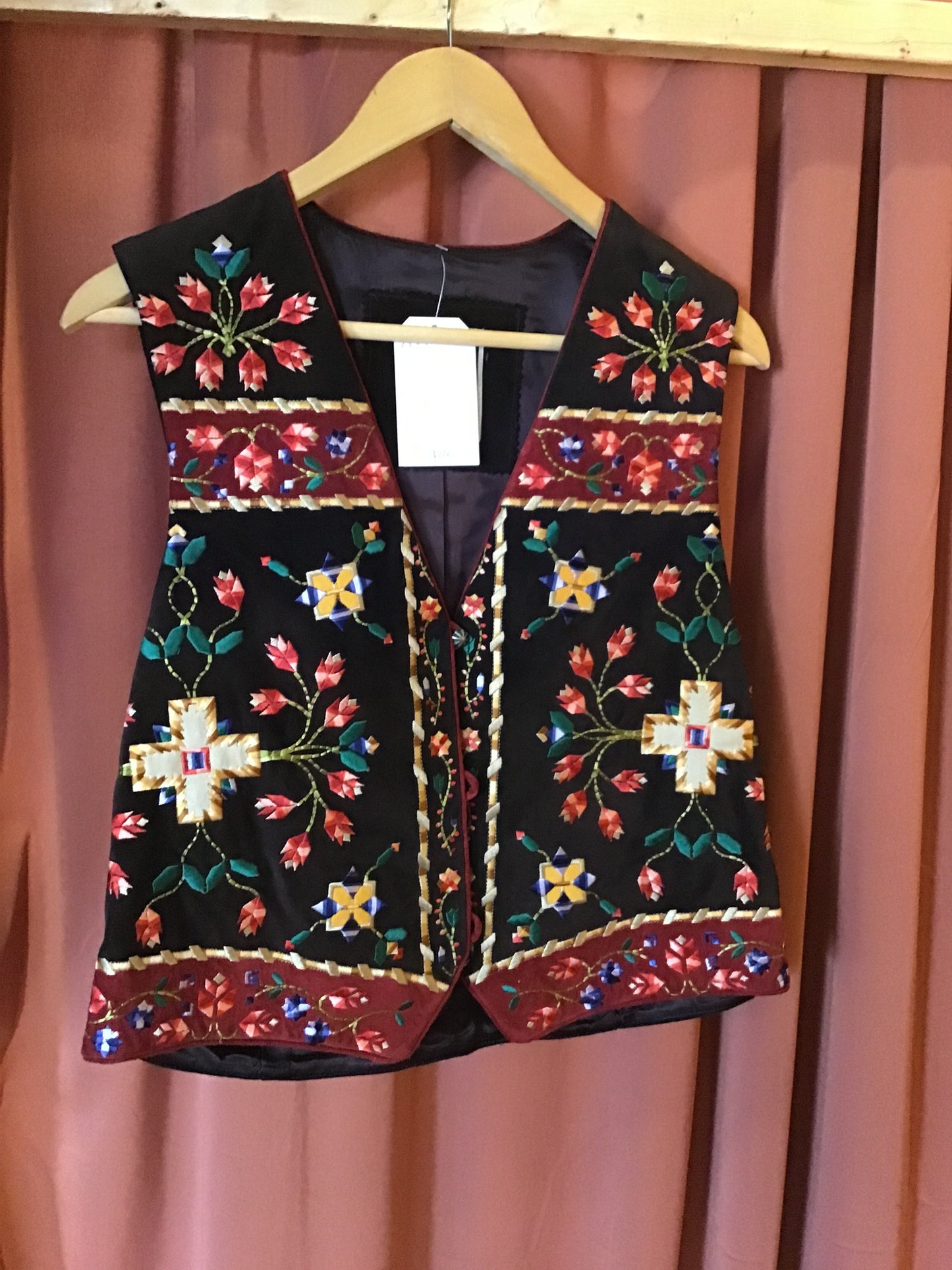 2489 Hairston Roberson Embroidered Vest