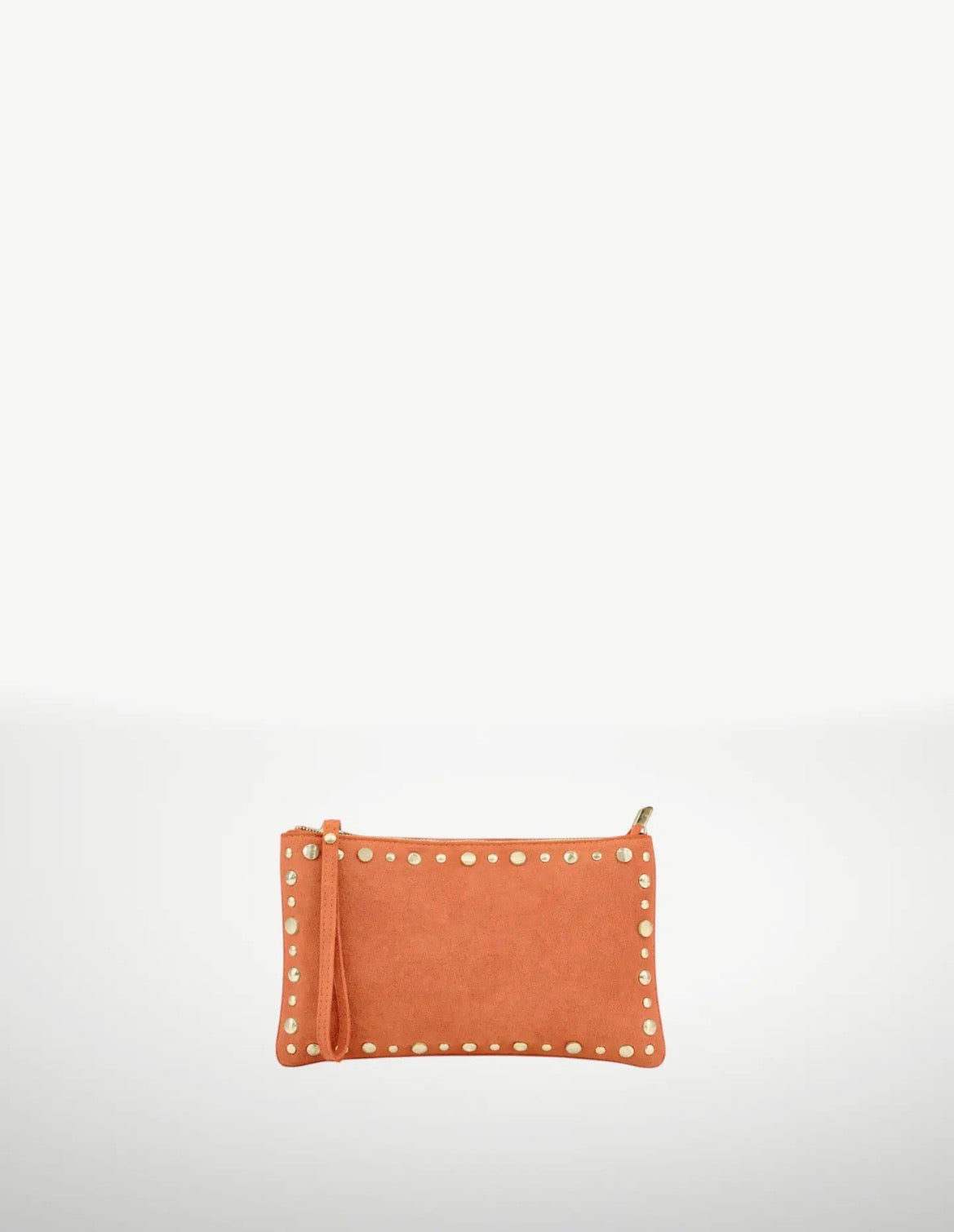Uniles suede leather handbag