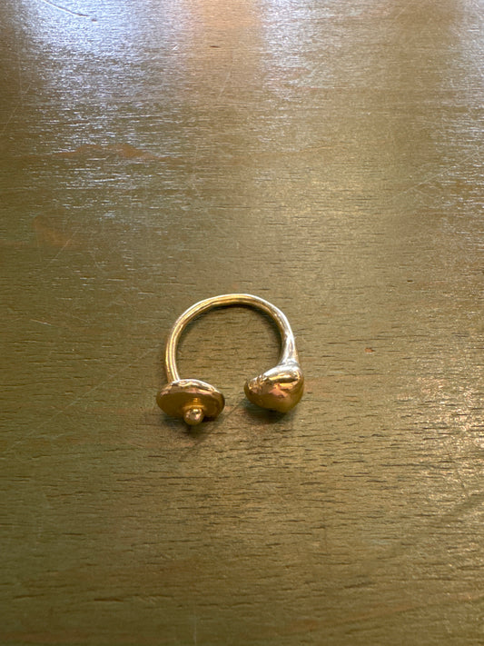 Weave Gold Gold Ring