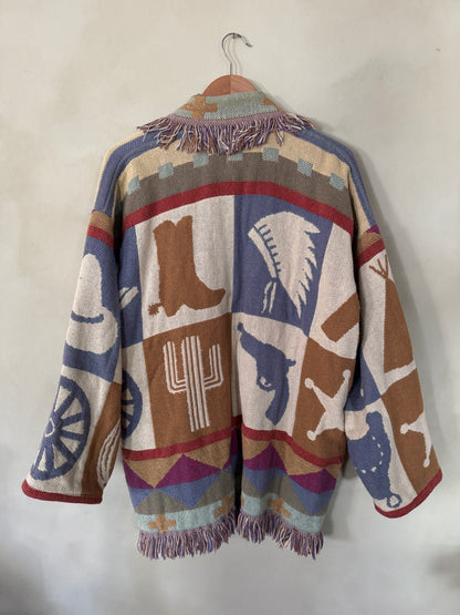 E Clair Designs Cowgirl Blanket Coat