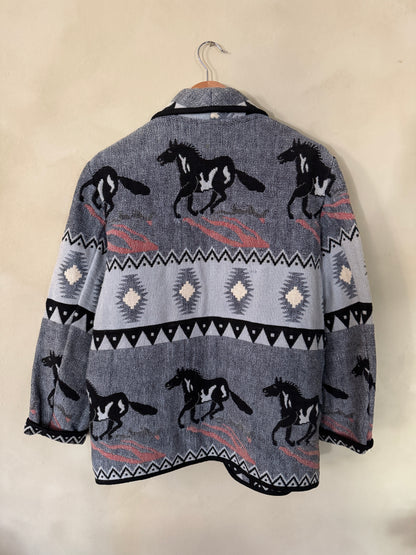 Flashback Horse Southwestern Blanket Jacket