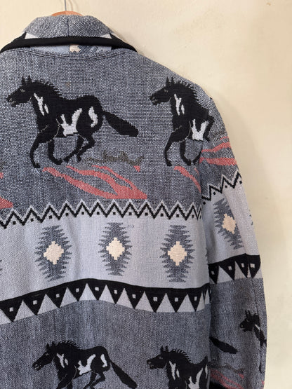 Flashback Horse Southwestern Blanket Jacket