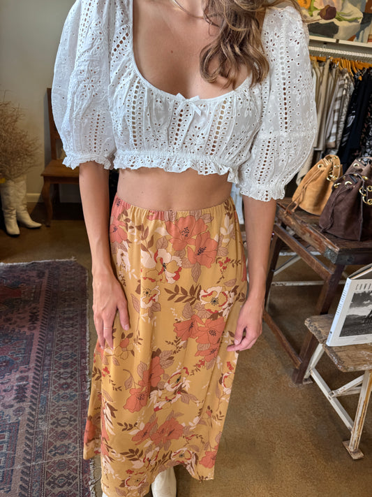 Eden Crop Blouse
